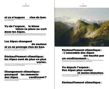 Le verdissement des Alpes