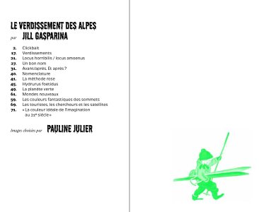 Le verdissement des Alpes