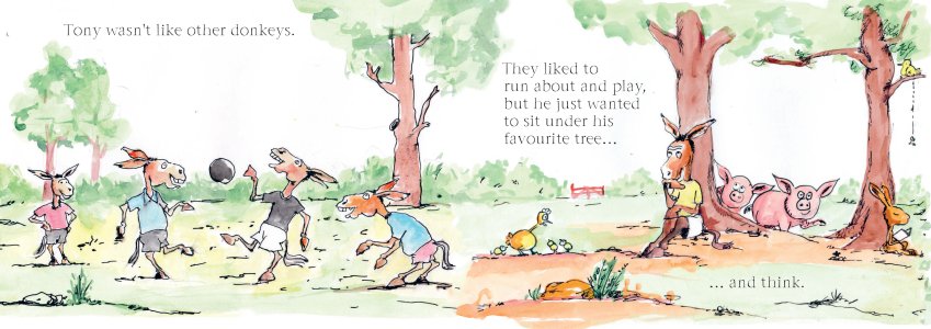 The Donkey who wanted to know things