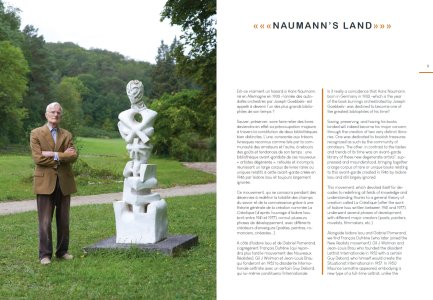 Hans Naumann, Maurice Lemaître et le Lettrisme