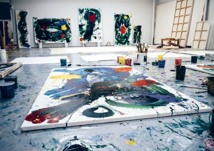 Sam Francis and Yves Michaud in Dialogue