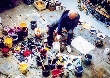 Sam Francis and Yves Michaud in Dialogue