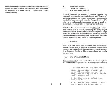 Acousmonium Handbook