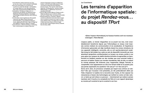 Arts Réseaux Société