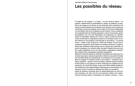 Arts Réseaux Société
