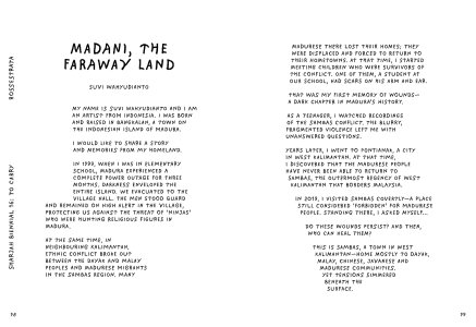 Rossestrata: Trajectory/Translation