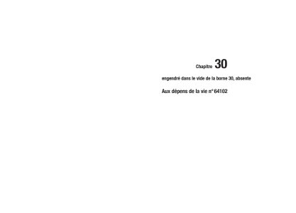 En l'absence de bornes