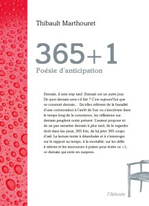 Thibault Marthouret - 365+1 - Poésie d\'anticipation
