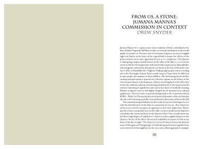 Stone Assemblies