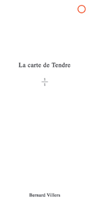 Bernard Villers - La carte de Tendre 