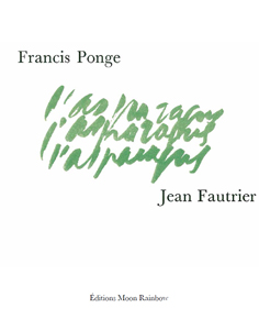 Francis Ponge - L\'Asparagus