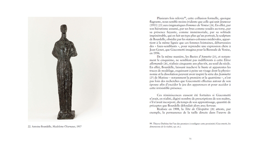 Giacometti devant Bourdelle