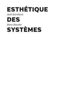 Hans Haacke - Esthétique des systèmes