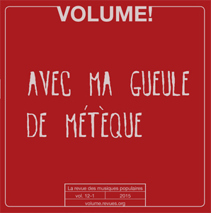  - Volume ! n° 12-1