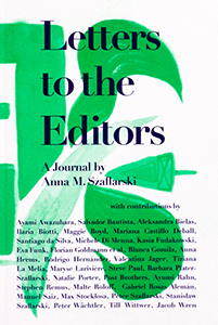 Anna M. Szaflarski - Letters to the Editors - A Journal