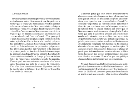 Lettre à un ami au sujet des Nouveaux commanditaires