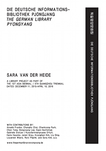 Sara van der Heide - The German Library Pyongyang