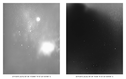 Intervals and forms of stones of stars