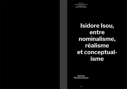 Fragments pour Isidore Isou