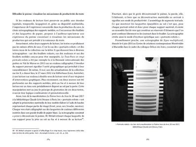 La poésie en trois dimensions