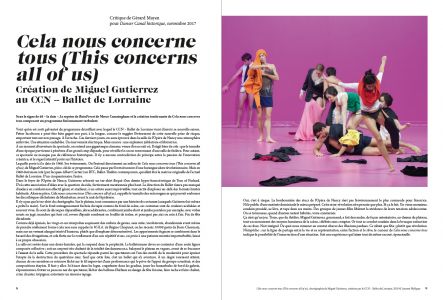 Cinquante ans de révolution chorégraphique du Ballet-Théâtre contemporain au CCN