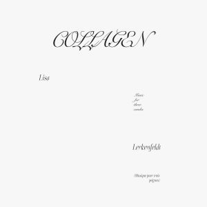 Lisa Lerkenfeldt - Collagen - Music for three combs (Musique pour trois peignes) (vinyl LP)
