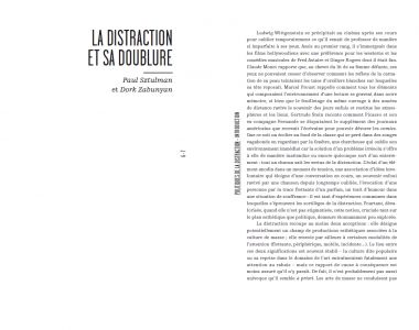 Politiques de la distraction