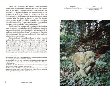 Manual of Urban Ecology