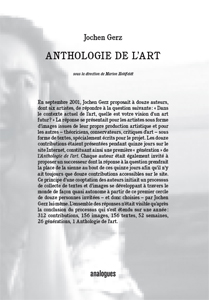 Jochen Gerz - L\'Anthologie de l\'art 