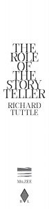 The Role of the Story Teller